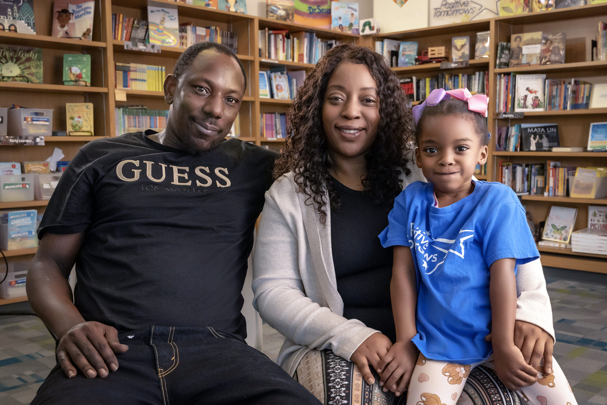 Aaron, evelyn and angel